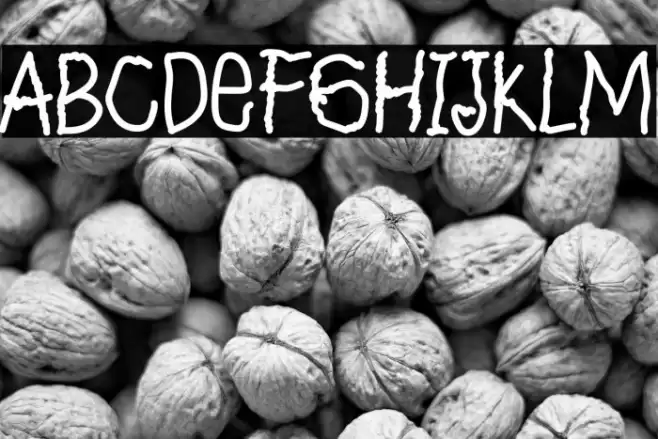 The Lazt Kinderjay Font examples