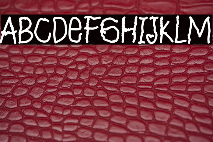 The Lazt Kinderjay 字体 examples