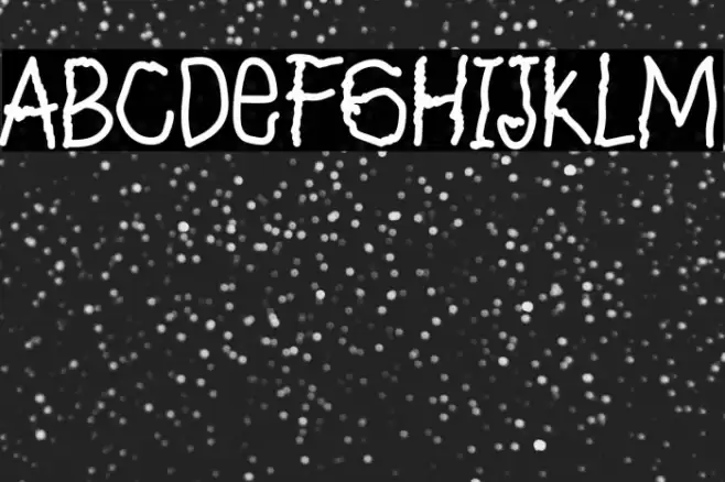 The Lazt Kinderjay Font examples