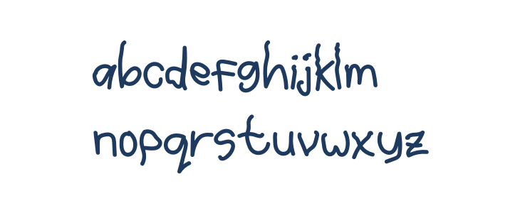The Lazt Kinderjay Lowercase