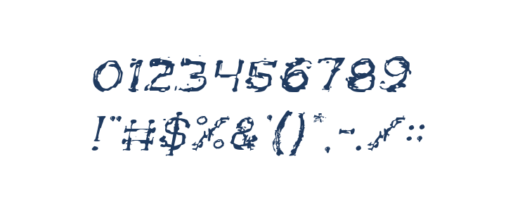 The Lazy Dog Italic Other Characters