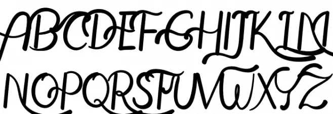 The Leamquid Love Schriftart Groß