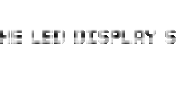 The Led Display St Logo