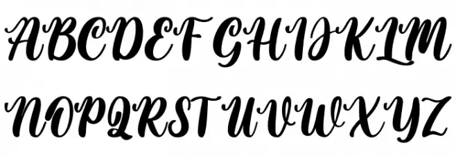 The Ledbetter Schriftart Groß