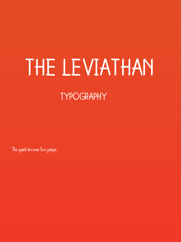 The Leviathan Poster