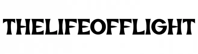 The Life of Flight  Frei Schriftart Herunterladen