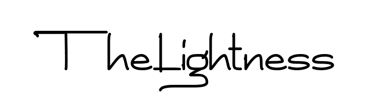 The Lightness  Fuentes Gratis Descargar