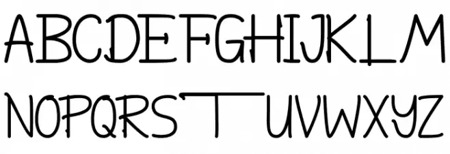 The Lightness Schriftart Groß