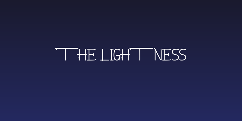 The Lightness Social Header