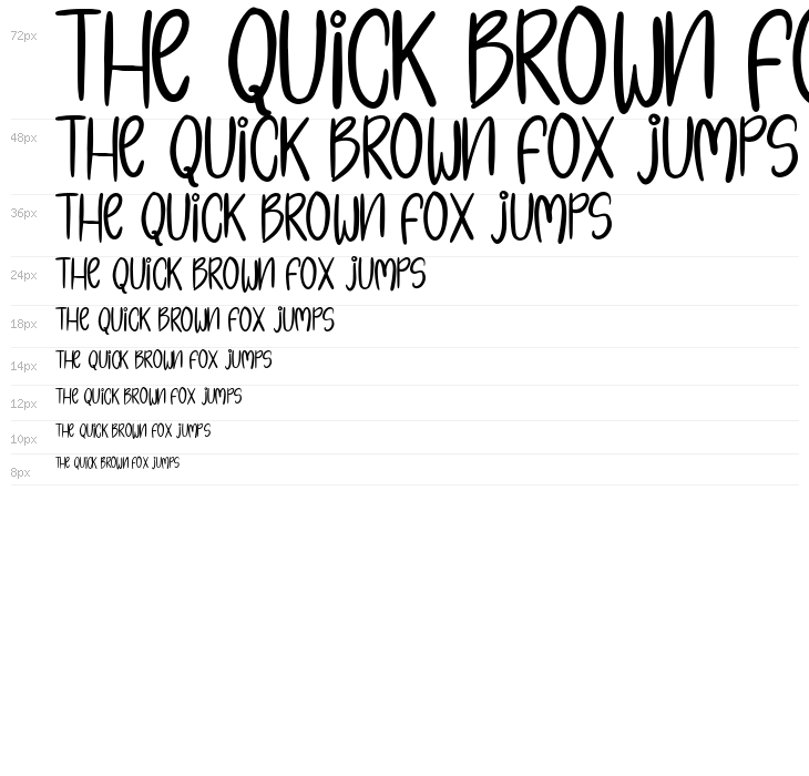 The Little Bonjour Regular Waterfall