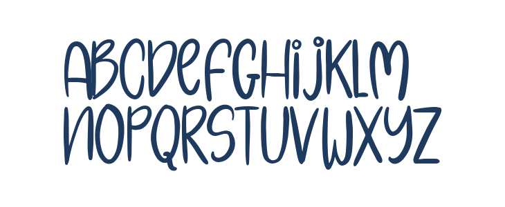 The Little Bonjour Regular Lowercase