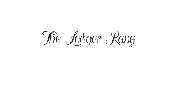 The Lodger Rang Logo