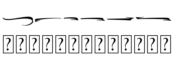 The Lord Night Thorn Swash Font LOWERCASE