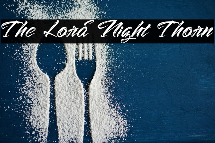 The Lord Night Thorn Example 2