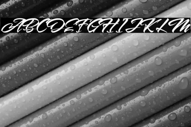 The Lord Night Font examples