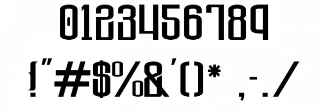 The Lost Canyon Font OTHER CHARS