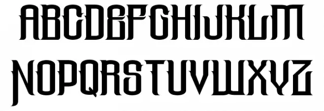 The Lost Canyon फ़ॉन्ट लोअरकेस