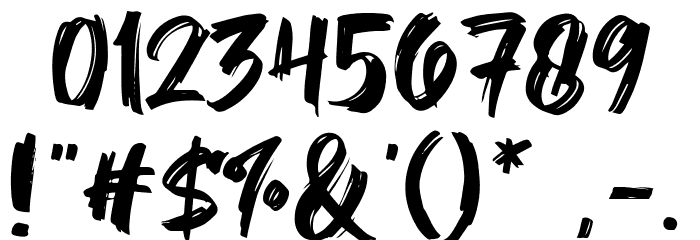 The Lost Dungeon Font OTHER CHARS