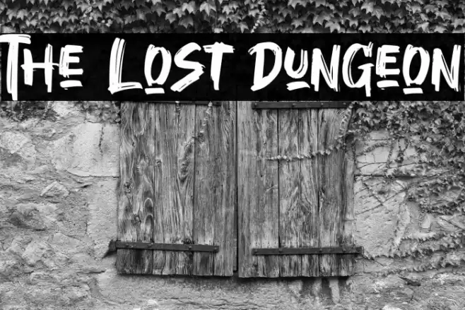 The Lost Dungeon Caratteri examples