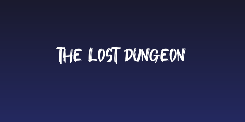 The Lost Dungeon Social Header