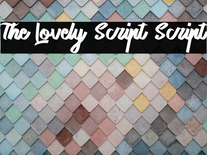 The Lovely Script Script Example 2