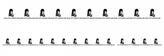 The Lovers Font OTHER CHARS