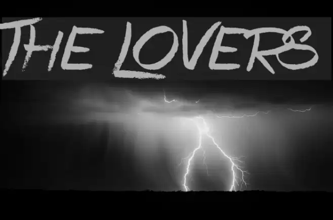 The Lovers Font examples