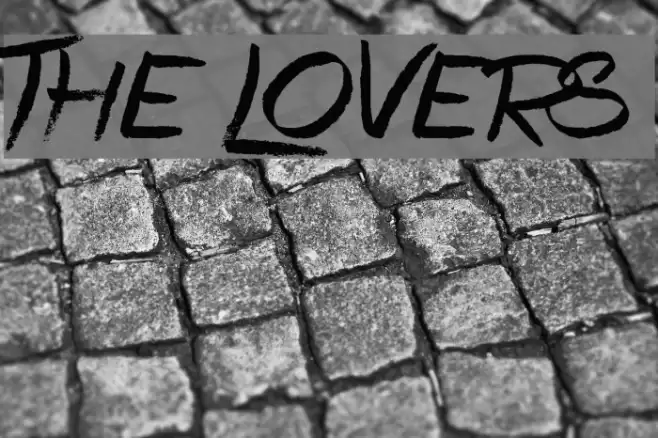 The Lovers Font examples