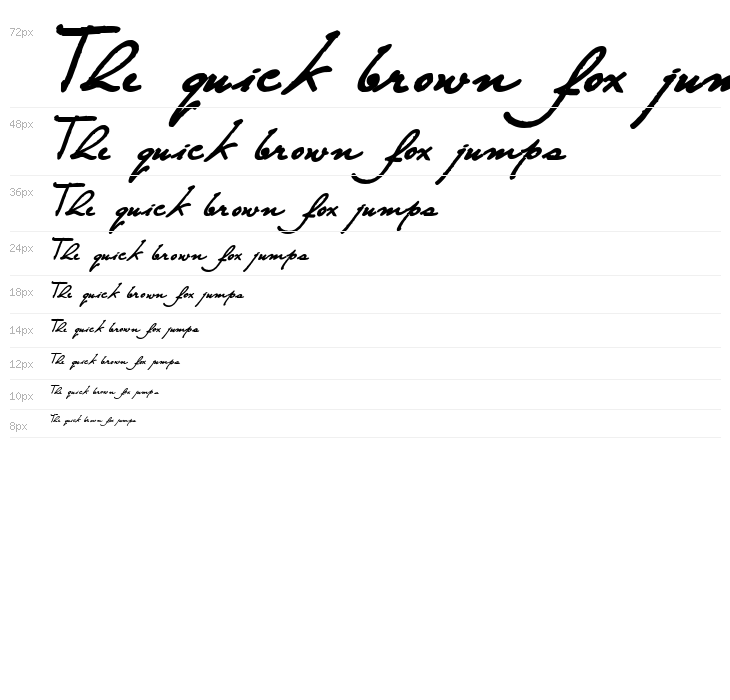 The Loyalist Extra Bold Waterfall