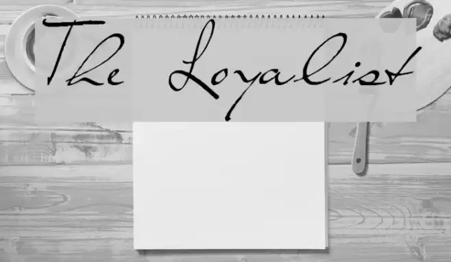 The Loyalist Font examples