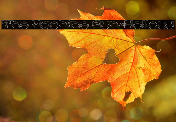 The Machine Gun-Hollow Example 2