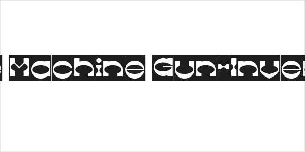 The Machine Gun-Inverse Logo
