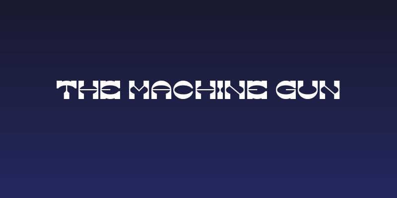 The Machine Gun Social Header