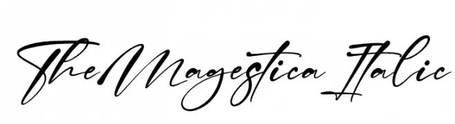 The Magestica Italic  नि: शुल्क फ़ॉन्ट्स डाउनलोड