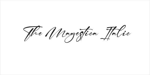The Magestica Italic Logo