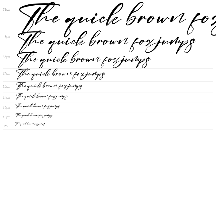 The Magestica Italic Waterfall