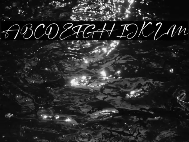 The Magestica Font examples