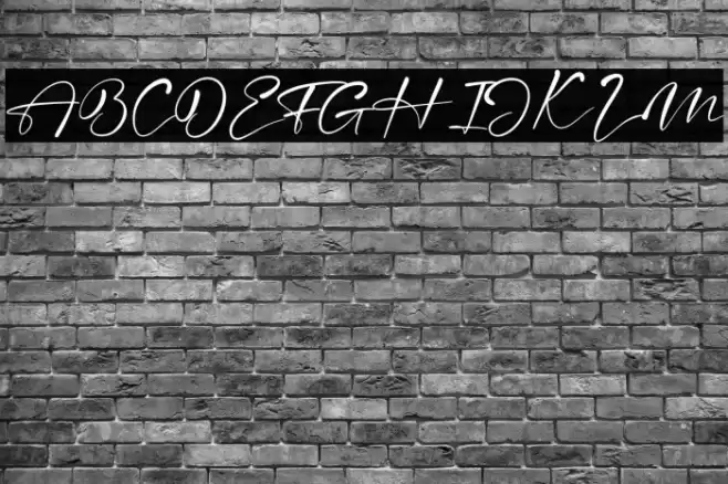 The Magestica Font examples