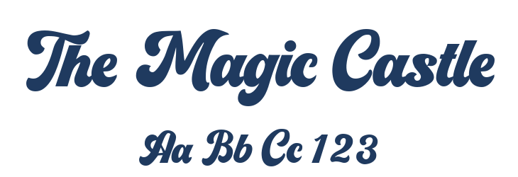 The Magic Castle Font Preview