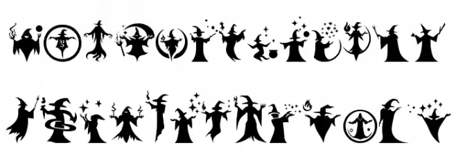 The Magical Ding St خط أحرف صغيرة