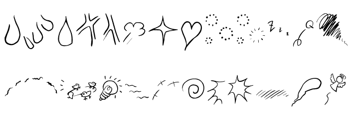 The-ManPu Font LOWERCASE