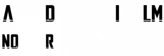 The Mandalorian フォント 大文字
