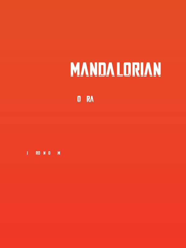 The Mandalorian Poster