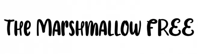 The Marshmallow FREE  Fuentes Gratis Descargar