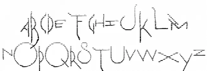 The Martian Chronicles Font OTHER CHARS