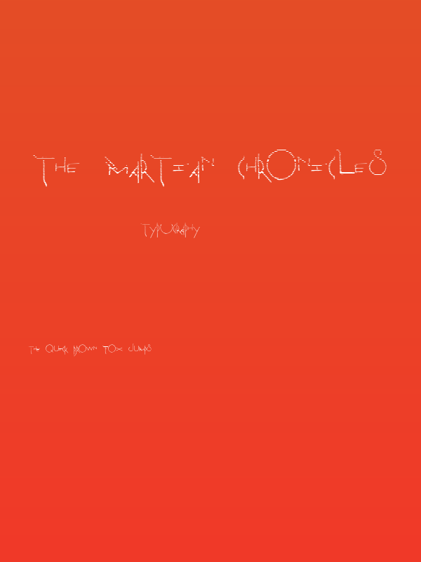 The Martian Chronicles Poster