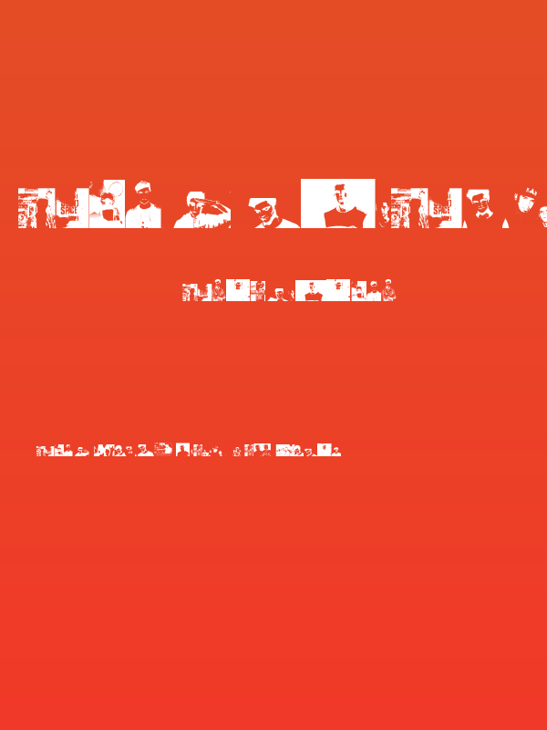 The Martin Garrix Font Poster