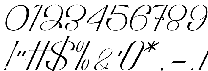 The Masquito Font OTHER CHARS