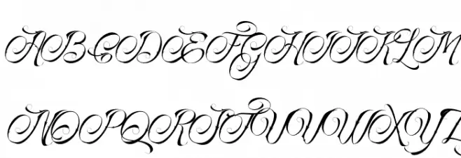 The Masquito Шрифта ВЕРХНИЙ