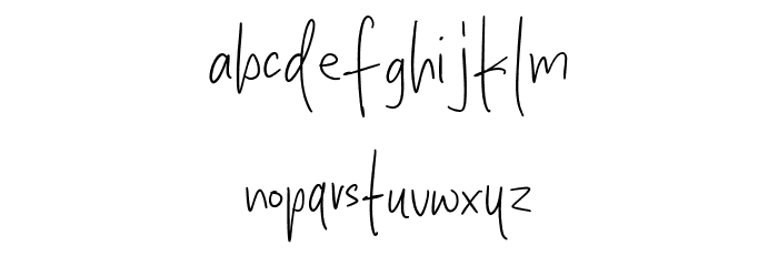 The Mastah Font LOWERCASE